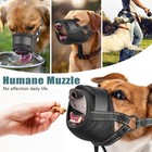 Bozal Ajustable Para Perros  Transpirable  Antiladridos  Xl