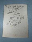 Billy Hayes Inscribed   Signed Photo Singer actor 1952 Mgm Records