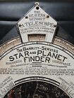 Antique Celestial 1906 Barritt Serviss Star And Planet Finder Early Patented