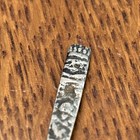 Tiny Handmade Vintage Salt Spoon 900 Silver South American