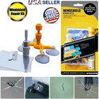 Windshield Repair Kit Quick Fix Diy Car Wind Glass Bullseye Rock Chip Crack Sta 