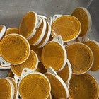 Vintage Schwinn Bicycle Lot Of 46 Amber Frame Reflector Gem90  Sae-a-74 73 - Nos