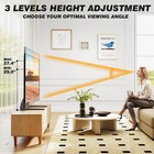 5rcom Universal Tabletop Tv Stand Mount For 22-65 Inch Flat Screen Tvs