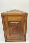 Antique Oak Corner Cupboard Wall-mounted Medicine Cabinet 24    Raised Panel Door