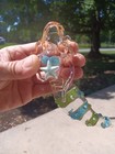 Mermaid Glass Ornament Demdaco Silvestri Beach Ocean Decor