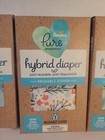 Lot Of 3- Pampers Pure Hybrid Reusable Cloth Diaper Cover  One Size Fits Most
