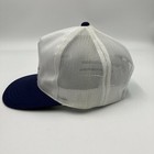 Vintage Us Food Service Dallas Division Trucker Hat Cap White Blue Snap Back  