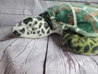Jumb 27in Plush Sea Turtle Melissa   Doug Green Pillow Stuffed Animal Realistic 