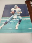 Troy Aikman Dallas Cowboys Signed Autographed Football Plaque Nfl Original