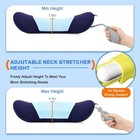Neck Travel Pillow memory Foam Neck Pillow For Comfort inflatable adjustable