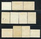 Bermuda 105-14 Sg98-106 112-12a Mh 1936-40 Kgv Definitive Set Of 11 Cv 71