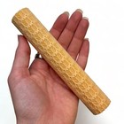 Texture Roller For Clay Cacia Leaves Diy Craft Baking Dough Stamp Jewelry