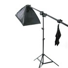 Photo Video Studio Lighting Boom Arm 78-143cm sandbag tripod Adapter Clamp Pivot