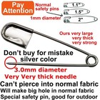 5 Pcs Jumbo Stainless Steel Safety Pins 5 Inch Heavy Duty For Laundry
