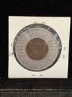 1950-d Encased Wheat Cent Rexall 1   Sale Good Luck Aluminum Token Exonumia