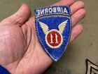 Original Wwii Us Army 11th Airborne Division Jacket Sleeve Insignia Patch