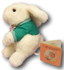 Peter Cottontail Plush Toy   Peter Rabbit Book Easter Commonwealth Vintage 2 Lot