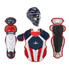All Star Top Star Youth Ages 10-12 Baseball Catchers Gear Set - Usa