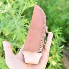 Genuine Leather Engraved Custom Handmade Sheath For Fixed Blade Knife   Holster