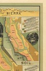 1885 Unique Pictorial Map Of California Wall Art Poster Print Decor Antique