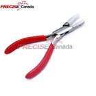 Flat Nose Pliers Nylon Jaws 5-3 4  Non Marring Jewelry Pliers Wire Wrapping Red