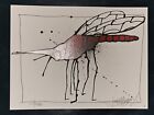 Pearl Jam Joey Feldman Signed Red Mosquito Rojo Ed  200 Poster Official Print