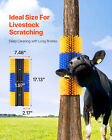  Livestock Scratch Brush Equine Bovine Massage Cow Horse Brush 4 Pcs 17 1 Inch