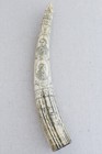 1779 Captain Richard Pearson John Paul Jones Nautical Faux Scrimshaw Walrus Tusk