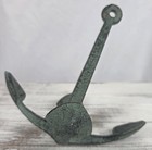 Rustic Anchor Nautical Home Decor Antique-bronze Verdigris Green Cast Iron Metal
