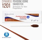 Dynarex Povidone Iodine Swabsticks  Swabstick Packaged In Individual Foil Pack  