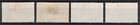 Trinidad And Tobago 1935 Sc 43-46 Used Silver Jubilee Issue Ap809