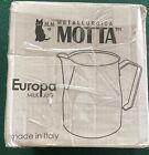 Motta Stainless Steel Europa Professional Milk Pitcher jug 11 8 Fluid Ounce