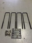 New 18  U Bolt Kit For Truck Body - 4 U-bolts Per Kit- 4 Tie Bars - 8 Nuts