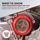 Clear Engine Oil Filter Cap Cover For Yamaha Raptor 700r Yfm700r 2009 2011-2024
