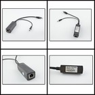 Active Poe Splitter Power Over Ethernet 48v To 12v 1a Compliant With Ieee802 3af