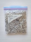 500  Silver Soda Can Pop Tops Pull Tabs Aluminum Crafts