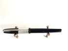 Set Of 2 Black Unused Fountain Pens - Metal And Plastic