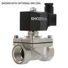 1  Npt 110v   120v Ac Solenoid Valve Stainless viton Electric Water Air Fuel Nc