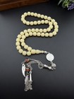Amber Dust 51 Beads Islamic Rosary Tasbih Misbaha N806                                        