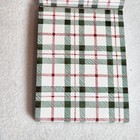 Punch Studio Magnetic Closure Pocket Note Pad White Westie Dog   Christmas Tree