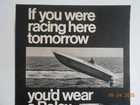 1968 Rolex Oyster Perpetual Datejust Wrist Watch Print Ad Speedboat Racing