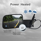  Passenger Right Side Towing Mirror Fit For 09-18 Dodge Ram 1500 2500 3500 Power