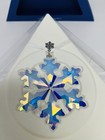 Swarovski Crystal 25th Anniversary Snowflake Star Christmas Ornament 5258537 Mib