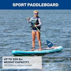 Aqua Leisure Halcyon Sport Inflatable Stand-up Paddleboard Isup Azp21537 - Blue
