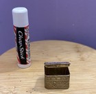 Vintage Ornate Micro Mosaic Italian Trinket Pill Box Snuff Box 1 Inch