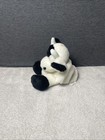 Commonwealth Cow Full Body Hand Puppet Toy Black White Plush Sound Box    moo    14 