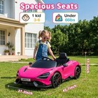 Kids Electric Ride-on Car 12v Battery Powered  Remote Control  Music  Led Lights