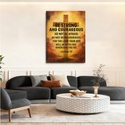 Christian Cross Canvas Wall Art Print Poster Religious Artwork Decor Home 