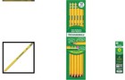 12 Count  Yellow Soft Graphite Pencils With Latex-free Erasers