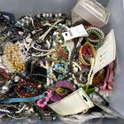 20 Lbs Mixed Jewelry Craft Scrap Junk Broken Lot Tangled Art Repair Repurpose